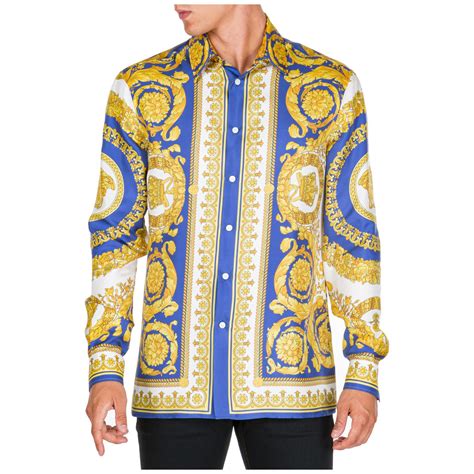 how much does versace shirts cost|men's Versace shirts on sale.